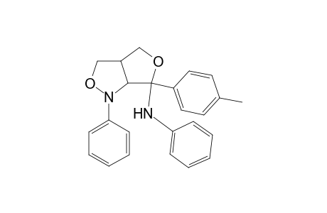 1H,3H-Furo[3,4-c]isoxazol-6-amine, tetrahydro-6-(4-methylphenyl)-N,1-diphenyl-