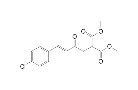 1-(4-Chlorophenyl)-5,5-bis(methoxycarbonyl)penten-3-one