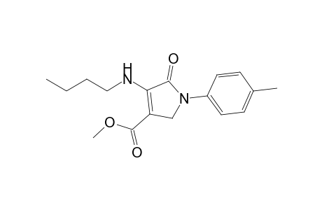 Methyl 3-(butylamino)-1-p-tolyl-2,5-dihydro-2-oxo-1H-pyrrole-4-carboxylate