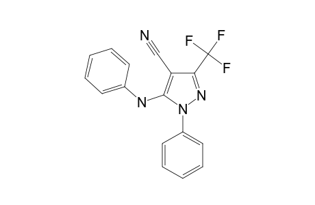 5-ANILINO-4-CYANO-1-PHENYL-3-FLUOROMETHYLPYRAZOLE