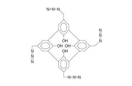 5,11,17,23-Tetrakis(azidomethyl)-25,26,27,28-tetrahydroxy-calix(4)arene