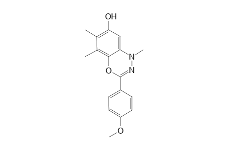 3-(4-Methoxyphenyl)-1,5,6-trimethyl-4,1,2-benzoxadiazin-7-ol