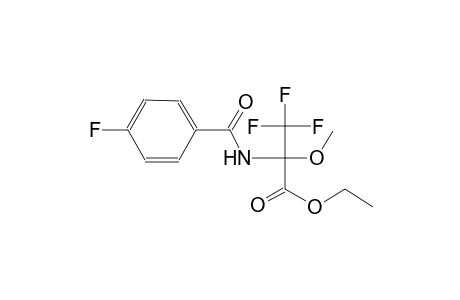 alanine, 3,3,3-trifluoro-N-(4-fluorobenzoyl)-2-methoxy-, ethyl ester