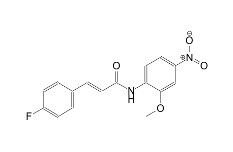 (2E)-3-(4-fluorophenyl)-N-(2-methoxy-4-nitrophenyl)-2-propenamide