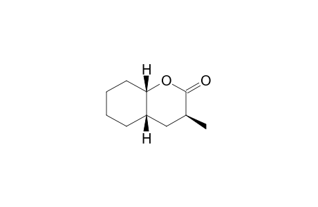 (3S,4aS,8aS)-3-methyl-3,4,4a,5,6,7,8,8a-octahydro-1-benzopyran-2-one