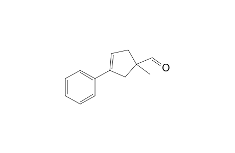 1-Methyl-3-phenylcyclopent-3-enecarbaldehyde