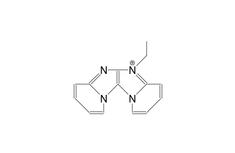 N-Ethyl-dipyrido(1,2-A-2',1'-F)-1,3,4,6-tetraaza-pentalene cation