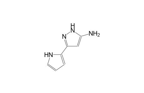 1H-pyrazol-5-amine, 3-(1H-pyrrol-2-yl)-