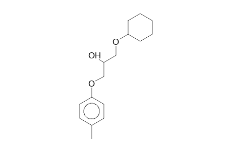 1-(cyclohexyloxy)-3-(4-methylphenoxy)-2-propanol