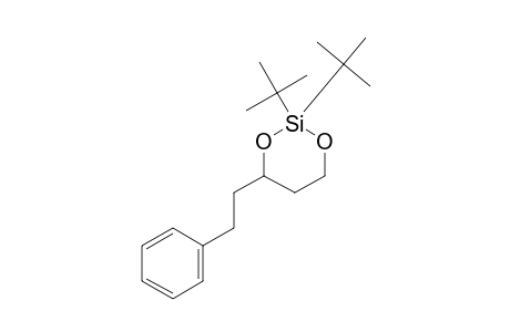 2,2-DI-TERT.-BUTYL-4-PHENYLETHYL-[1.3.2]-DIOXASILINANE