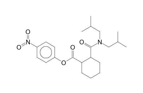 4-Nitrophenyl 2-[(diisobutylamino)carbonyl]cyclohexanecarboxylate