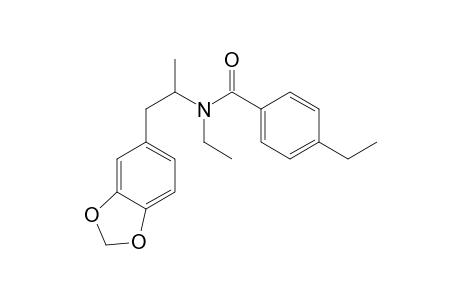 N-Ethyl-N-(4-ethylbenzoyl)-3,4-methylenedioxyamphetamine