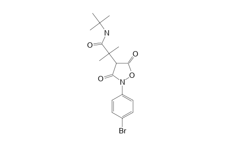 2-[2-(4-BROMOPHENYL)-3,5-DIOXO-TETRAHYDRO-4-ISOXAZOLYL]-N1-(TERT.-BUTYL)-2-METHYL-PROPANAMIDE