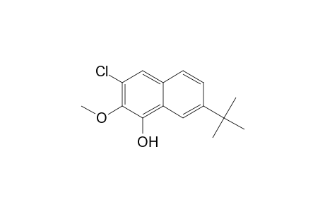 7-(tert-Butyl)-3-Chloro-2-methoxy-1-naphthol