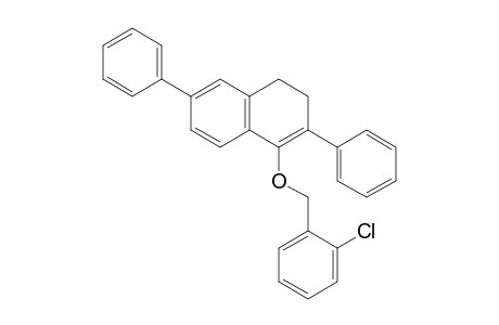1-[(2'-chlorobenzyl)oxy]-2,6-diphenyl-3,4-dihydronaphthalene