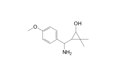 3-[Amino(4-methoxyphenyl)methyl]-2,2-dimethylcyclopropanol