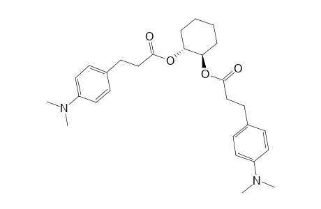 (1R,2R)-trans-Cyclohexandiol bis-p-dimethylaminohydrocinnamate