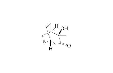 (1R*,2R*,5R*)-2-Hydroxy-2-methylbicyclo[3.2.2]non-6-en-3-one