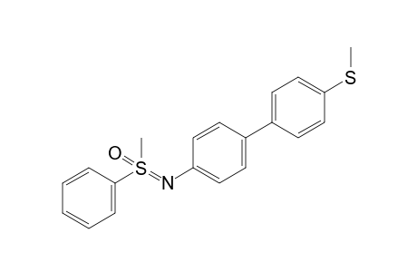 N-[4'-(Methylthio)-(1,1'-biphenyl)-4-yl]-S-methyl-S-phenylsulfoximine