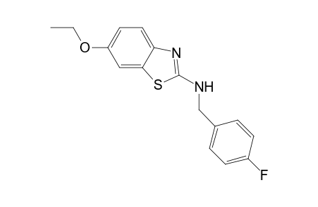 1,3-Benzothiazol-2-amine, 6-ethoxy-N-[(4-fluorophenyl)methyl]-