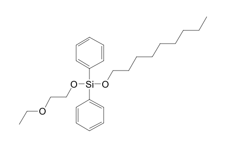 Silane, diphenyl(2-ethoxyethoxy)nonyloxy-