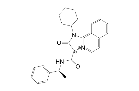 (S)-1-Cyclohexyl-2-oxo-3-(1-phenylethylcarbamoyl)-2,3-dihydro-1H-imidazo[2,1-a]isoquinolin-4-ium-3-ide