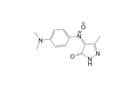 3-Methyl-4-[(4-N',N'-dimethylamino)phenylimino-N-oxide]-1H-pyrazol-5(4H)-one