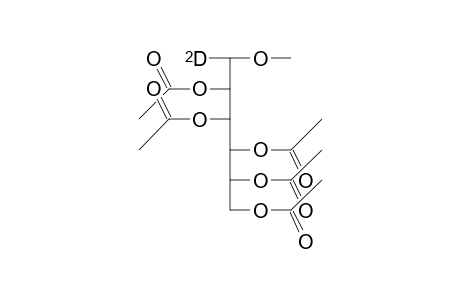 1,2,3,4,5-Penta-O-acetyl-6-O-methyl-d-mannitol