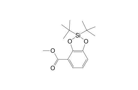 2,2-Ditert-butyl-1,3,2-benzodioxasilole-4-carboxylic acid methyl ester