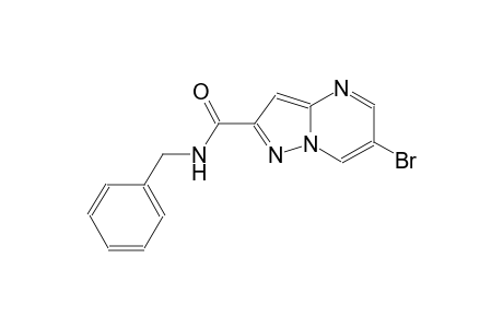 N-benzyl-6-bromopyrazolo[1,5-a]pyrimidine-2-carboxamide
