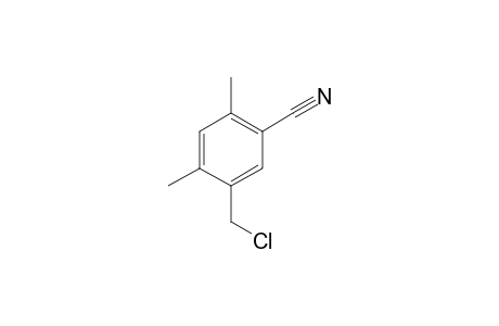 2,4-Dimethyl-5-chloromethylbenzonitrile