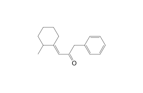 (E)-1-(2-methylcyclohexylidene)-3-phenylpropan-2-one