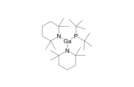 Di-t-butylphosphanyl-bis(2,2,6,6-tetramethylpiperidino)gallane