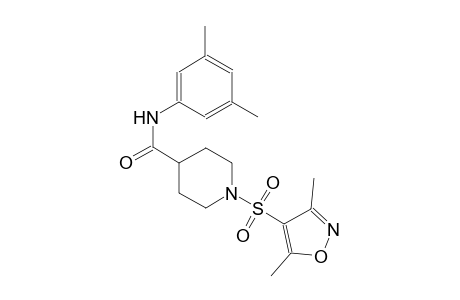 1-[(3,5-dimethyl-4-isoxazolyl)sulfonyl]-N-(3,5-dimethylphenyl)-4-piperidinecarboxamide