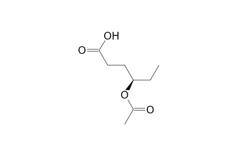 (4R)-4-(acetyloxy)hexanoic acid