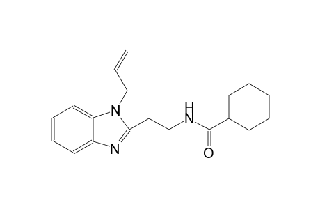 cyclohexanecarboxamide, N-[2-[1-(2-propenyl)-1H-benzimidazol-2-yl]ethyl]-