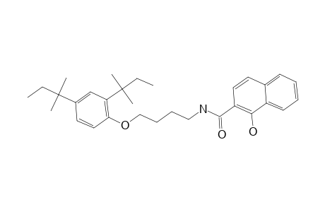 N-[4-(2,4-Di-tert-pentylphenoxy)butyl]-1-hydroxy-2-naphthalenecarboxamide