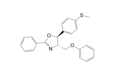 (4S,5S)-5-[4-(Methylthio)phenyl]-2-phenyl-4-phenoxymethyl-2-oxazoline