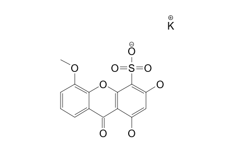 1,3-DIHYDROXY-5-METHOXYXANTHONE-4-SULFONATE