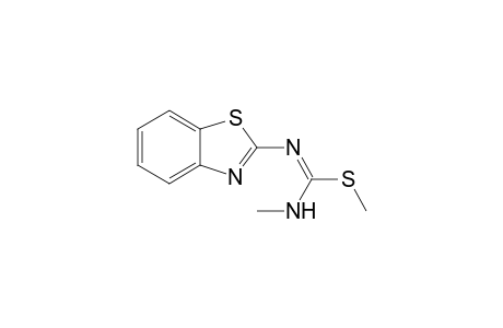1-(1,3-benzothiazol-2-yl)-2,3-dimethyl-isothiourea