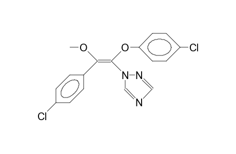 1-Methoxy-2-(4-chloro-phenoxy)-2-(1,2,4-triazolyl)-4'-chloro-styrene isomer A