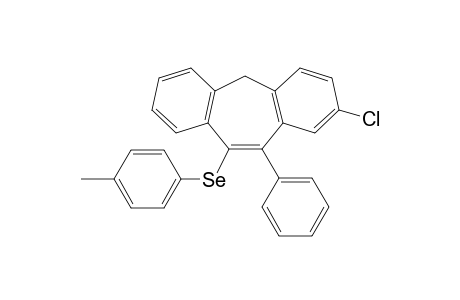 (2-Chloro-11-phenyl-5H-dibenzo[a,d][7]annulen-10-yl)(4-methylphenyl)selane