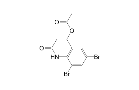 1,3-Dibromo-4-(acetylamino)-5-(acetoxymethyl)benzene