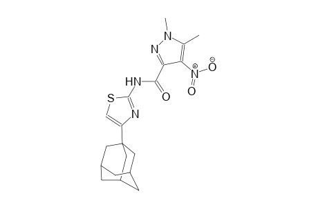 N-[4-(1-adamantyl)-1,3-thiazol-2-yl]-1,5-dimethyl-4-nitro-1H-pyrazole-3-carboxamide
