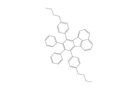 7,10-bis(4'-n-Butylphenyl)-8,9-diphenylfluoranthene
