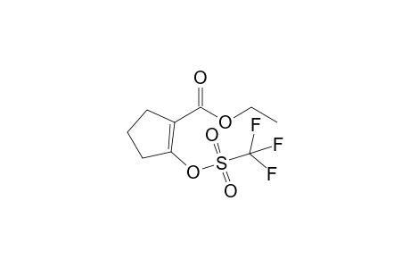 Ethyl 2-(trifluoromethylsulfonyloxy)-1-cyclopentene-1-carboxylate