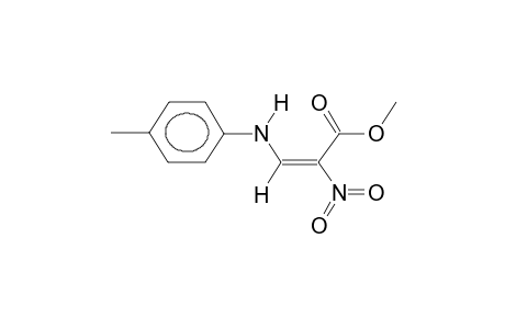 1-(PARA-METHYLANILINO)-2-NITRO-2-CARBOMETHOXYETHENE