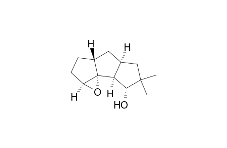 Cyclopenta[5,6]pentaleno[1,6a-b]oxiren-7-ol, decahydro-6,6-dimethyl-, (1a.alpha.,3a.alpha.,4a.beta.,7.beta.,7a.beta.,7bR*)-(.+-.)-