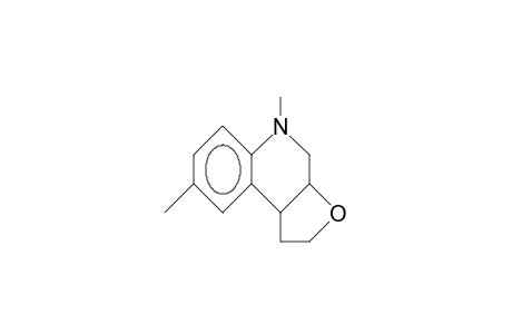 (3a,11A)-4,8-Dimethyl-8-aza-11-oxa-tricyclo(8.3.0.0/2,7/)trideca-2,4,6-triene