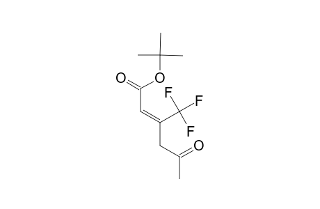 TERT.-BUTYL-(Z)-3-TRIFLUOROMETHYL-5-ONE-2-HEXENOATE